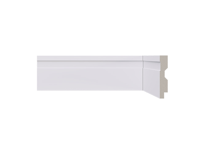 Rodapé LEV72 RP/P Branco