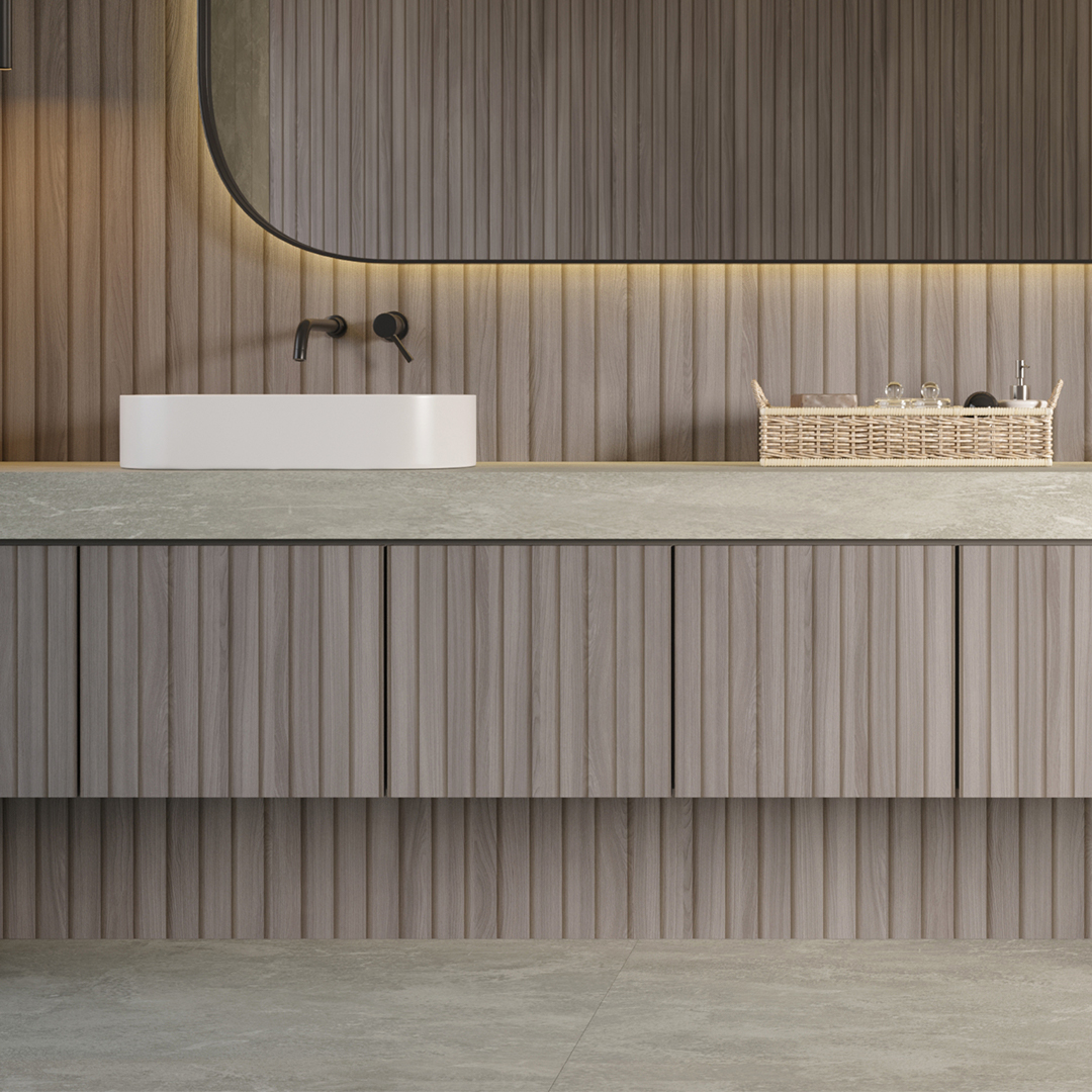 Painel Ripado Walnut 2cm