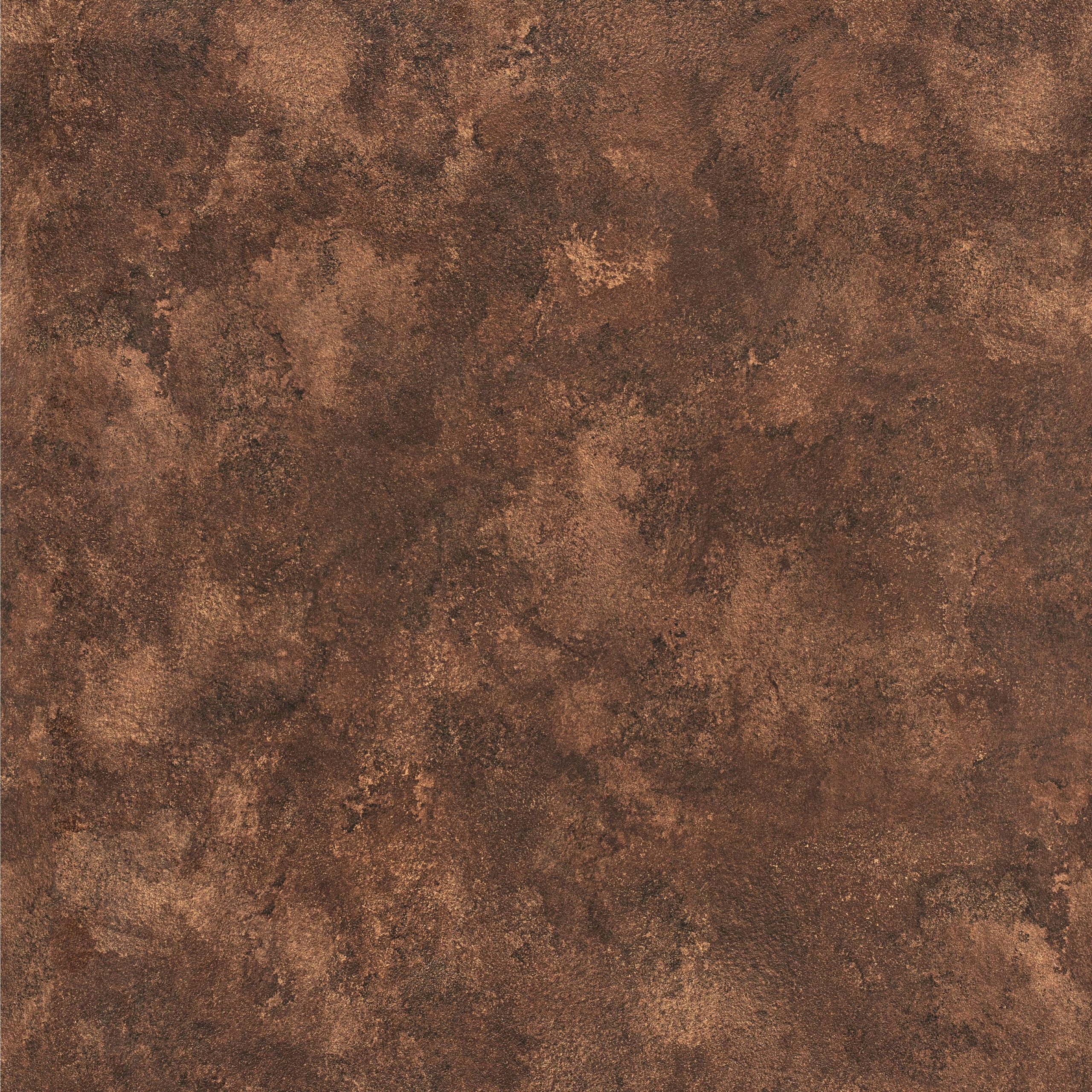 Piso vinílico imitando aço corten